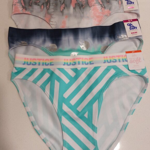 BNWT Justice Girls Underwear - Picture 8 of 9